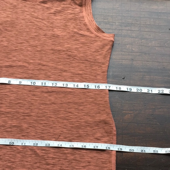 Prana Orange Vertex Body Con Midi Dress - Picture 14 of 16